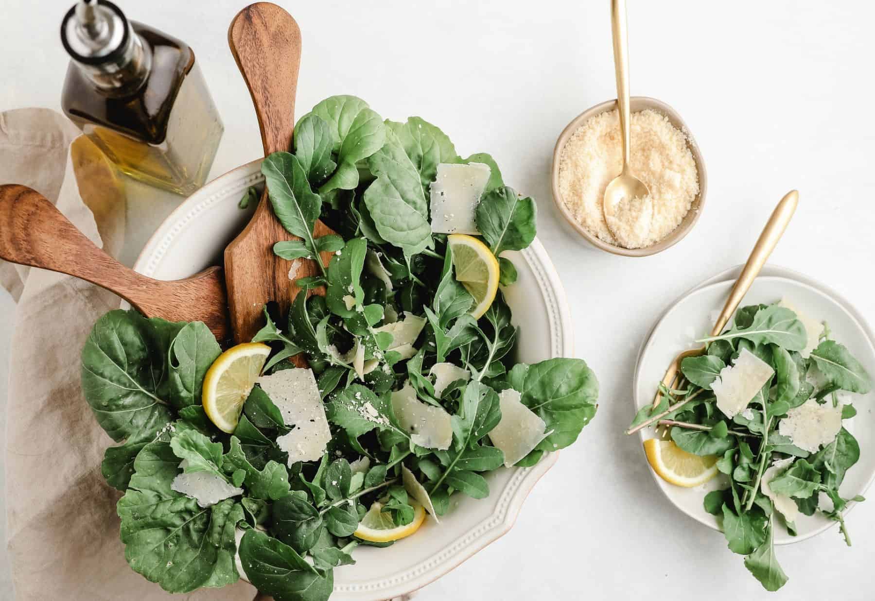 New year treat: Spinach Salad with White Balsamic